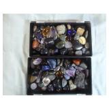 2 Boxes of Tumbled Stones