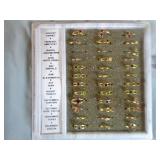 Rings, Barrettes and Earrings