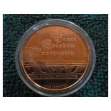 7 Copper Collectible Coins
