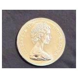 1967 Canadian Centennial Silver Dollar - 80% Silver