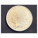 1887 Morgan Dollar - Cleaned