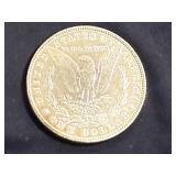 1887 Morgan Dollar - Cleaned