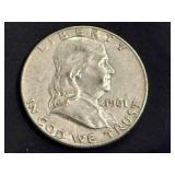 1961 Franklin Half Dollar
