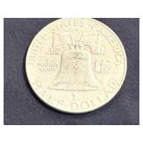 1961 Franklin Half Dollar