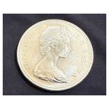 1967 Canadian Centennial Silver Dollar - 80% Silver