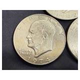 Ike Dollars - 1972, 1974 & 1976
