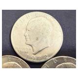 Ike Dollars - 1972, 1974 & 1976
