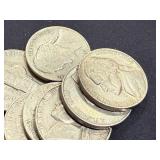 42 Jefferson Nickels 1940