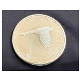 1967 Canadian Centennial Silver Dollar - 80% Silver