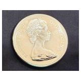 1967 Canadian Centennial Silver Dollar - 80% Silver