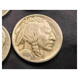 8 Buffalo Nickels