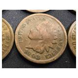 10 Indian Head Pennies