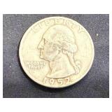 1952 D Washington Quarter