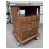 MSRP $4000 CartStrong 3 Drawer Fetal Monitor Cart – Keep workflow smooth & equipment organized! Features slide out tray, soft-close drawers, heavy-duty casters, antimicrobial finishes, and durab