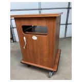 MSRP $4000 CartStrong 3 Drawer Fetal Monitor Cart – Keep workflow smooth & equipment organized! Features slide out tray, soft-close drawers, heavy-duty casters, antimicrobial finishes, and durab