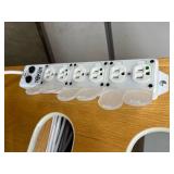 Fetal Monitor Cart w/Power Strip & Monitor Mount- Keep equipment organized & powered! Tripp-lite power strip & monitor mount for efficient, safe & ergonomic workflow.