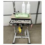 MSRP $8000 A-dec Mobile Dental Delivery Cart *Equipped with automatic handpiece controls, air/water coolant, 2L water bottle & air vacuum with saliva ejector. Compact, mobile design easy to move &