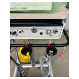 MSRP $8000 A-dec Mobile Dental Delivery Cart *Equipped with automatic handpiece controls, air/water coolant, 2L water bottle & air vacuum with saliva ejector. Compact, mobile design easy to move &