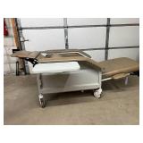 MSRP $2500 Graham‑Field Lumex Deluxe Clinical Care Recliner Dialysis Infusion Oncology & Recovery Room Mobile Chair – Comfortable, heavy‑duty w/drop arms, integrated footrest, flush side tab