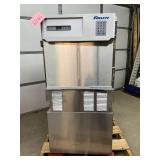 MSRP $10,000 – Follett Performance Plus Commercial Refrigerator On Custom Stainless Steel Stand, Digital Keypad Controlled, Reliable Cold Storage for Healthcare Foodservice Laboratory & Institut