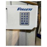 MSRP $10,000 – Follett Performance Plus Commercial Refrigerator On Custom Stainless Steel Stand, Digital Keypad Controlled, Reliable Cold Storage for Healthcare Foodservice Laboratory & Institut