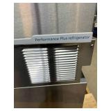 MSRP $10,000 – Follett Performance Plus Commercial Refrigerator On Custom Stainless Steel Stand, Digital Keypad Controlled, Reliable Cold Storage for Healthcare Foodservice Laboratory & Institut