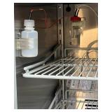 MSRP $10,000 – Follett Performance Plus Commercial Refrigerator On Custom Stainless Steel Stand, Digital Keypad Controlled, Reliable Cold Storage for Healthcare Foodservice Laboratory & Institut