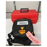 MSRP $2,500! Medtronic Physio-Control LIFEPAK Defibrillator Easy-to-use with voice and graphic prompts. Comes with soft carrying case & hard storage case for supplies. Works However Needs Battery 