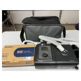MSRP $2000 Philips Respironics REMStar Auto System One A-flex CPAP/BiPAP With Travel Bag, Power Supply, Reservoir & Hose - Like New Condition Plus NEW ResMed S9 DC converter for reliable power any