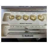 MSRP $8,000 – Medtronic MOSAIC Mitral Valve & Edwards Magna Ease Aortic Valve Sizer Trays, Complete Cardiac Surgery Sizing Systems 25–33mm, Precision OR Measurement Tools W/Handles & Steri