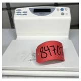 Detecto 8440 Toddler Weighing Scale - Up To 44lbs Collapsible Removable Tray, Portable for Easy Transfers, Lock-On Weight for Movement-Prone Toddlers - Great Working Condition!