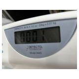 Detecto 8440 Toddler Weighing Scale - Up To 44lbs Collapsible Removable Tray, Portable for Easy Transfers, Lock-On Weight for Movement-Prone Toddlers - Great Working Condition!