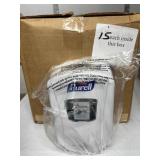 MSRP $1185 – Lot of 15 NEW Purell SKILCRAFT LTX-7 Touch-Free Wall Dispensers, White Automatic Hand Sanitizer Dispenser, ADA Compliant, High-Traffic Healthcare Office School Use