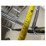 MSRP $150 – Drive Medical 18143 Oxygen Cylinder Cart, Chrome 12-Cylinder Capacity, Mobile Medical Gas Storage & Transport Cart, Heavy-Duty Rolling Frame for Hospitals Clinics EMS Facilities