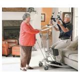 MSRP $1500 Invacare Get-U-Up Hydraulic SitToStand-Up Lift 350 lb Cap. *Ideal For Users Who Need Rehabilitation Support Or Can Bear Partial-Weight -Move Patients Smoothly/Quickly From Bed/Chair Onto To