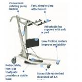 MSRP $1500 Invacare Get-U-Up Hydraulic SitToStand-Up Lift 350 lb Cap. *Ideal For Users Who Need Rehabilitation Support Or Can Bear Partial-Weight -Move Patients Smoothly/Quickly From Bed/Chair Onto To