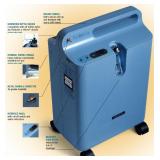 MSRP $2000 Respironics Everflo Q Ultra-quiet Stationary 5 LPM (Liters Per Minute) Oxygen Concentrator With Opi (Oxygen Percentage Indicator (OPI) - alarm that sounds when oxygen levels fall below 70%)