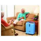 MSRP $2000 Respironics Everflo Q Ultra-quiet Stationary 5 LPM (Liters Per Minute) Oxygen Concentrator With Opi (Oxygen Percentage Indicator (OPI) - alarm that sounds when oxygen levels fall below 70%)