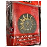 Magic: The Gathering Matte Deck Protector Sleeves (Lot of 4) & Beastgrave Premium Sleeves