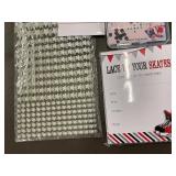 Disney Wish Lunch Box (New) with Nail Stickers, Bead Kit & Lace Up Your Skates Invite Kit