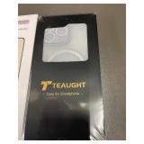 AG-Glass iPhone 14 Plus Case White; iPhone 15 Pro Case White; PerfectSight 2-Pack Screen Protector; Teaught Smartphone Case