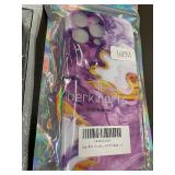 Phone Cases - Berkinarts IP16 Marble Green, A35 Glitter Paw Print, Roemary Wave Case (Lot of 6)