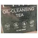PYRU Oil-Cleansing Tea - 2 Boxes (12 Tea Bags Each) - Vegan, Non-GMO, Gluten Free