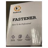 Kadrick X003WJDBHB 1/2 to 2 in Black Self-Tapping/Drilling Screws Kit, 410 Stainless, 440 Pcs