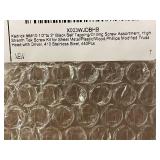 Kadrick X003WJDBHB 1/2 to 2 in Black Self-Tapping/Drilling Screws Kit, 410 Stainless, 440 Pcs