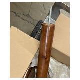 Turned Mahogany Furniture Legs & Ball Finials - Bolt-On Posts