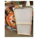 Pizza Wall Art - 32 x 16 in - 3 Panels