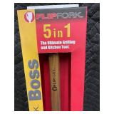 FlipFork Boss 5in1 - The Ultimate Grilling and Kitchen Tool