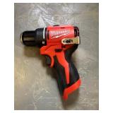 Milwaukee 3401-20 M12 12V 3/8" Subcompact Brushless Drill/Driver $159 Retail Brand New
