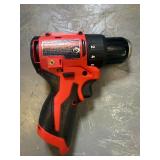 Milwaukee 3401-20 M12 12V 3/8" Subcompact Brushless Drill/Driver $159 Retail Brand New